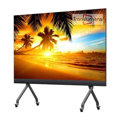 What is the difference between a high - contrast and a low - contrast LED Pan...